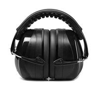 Ear Defenders, NNR 30 dB-35dB Noise Cancelling Ear Defenders Hearing Protection for Shooting, Concerts, Learning, Sleeping (Black)