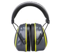 Ear Defenders Portwest PW73 HV Medium Headband Safety Hearing Protection PPE