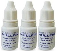 Ear Drops 30ml (3 x10ml) for Ear Pain, Ear infections, Earache, Excessive and Hardened Ear Wax, Ear Wax Removal, swimmer's Ear- Ear Cleaner Dropper Bottle
