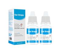 Ear Drops for Swimmers Ear,20 ML×2 Swimmers Ear Drying Drops Adult Ear a-Che Drops Earache Drops for Clogged Ears Firming Face Swimmer's Ear Wax Removal Kit,Adult Ear Drops Earache Drops