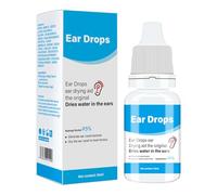 Ear Drops for Swimmers Ear, Swimmers Ear Drying Drops, Excessive and Hardened Ear Wax, Ear Wax Removal Solution with Natural Ingredients, Earache Drops for Adults & Kids, 20ml