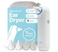 Ear Dryer | USA | 1 Year Warranty | Rechargable Ear Water Drying Aid with Red Light Therapy Delivers Gentle Warm Air to The Ear to Combat Annoying Swimmers Ear Infections as an Ear Fluid Remover