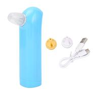 Ear Dryer Warm Wind Electronic Smart Control Ear Drying Device, Ear Water Remover for Swimmers and Showering, Compact Portable Water Drying Aid with Built - in 700mAh Battery for (Blue)