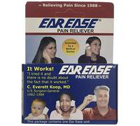 Ear Ease Pain Reliever for Adults, Children & Senior Citizens-Natural, Safe, Non-Invasive, Fast Acting & Effective Earache Relief from Sinus Pressure, Altitude Changes, Swimming, Allergies, Cold & Flu