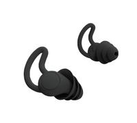 Ear Escape Ear Plugs for Sleep, high Fidelity Noise Cancelling Hearing Protection, 32dB Loop Shaped earplugs Travel essentails, Health & Safety Work, Concentration and Commuting (Black)