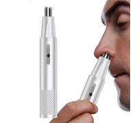 Ear Hair Trimmer for Men - Rechargeable Nose Hair Clipper, Precision Eyebrow Groomer | Electric Beard Shaver, 2 In1 Hair Removal Tool for Face, Foot, Hand Hair, Travel Grooming & Easy Cleaning
