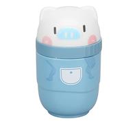 Ear Hole Cleaner Kit Odor Removal Cleaning Solution 240Pcs Ear Punching Floss Pig Shape for Ear Maintenance (Mint Fragrance 240pcs)