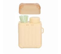 Ear Hole Cleaning Set,240PCS Ear Hole Cleaning Kit,Disposable Earrings Hole Cleaner,Odor Removal to Keep Your Ears, Lightweight and Portable for Wide Use (Beige)