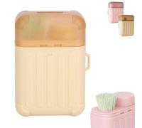 Ear Hole Ear Care Kit, 2025 Upgrade Earrings Hole Cleaner 240Pcs Ear Piercing Hole Cleaner Floss Kit, for Men and Women (Yellow 1 PCS)
