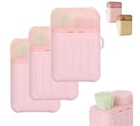 Ear Hole Ear Care Kit, 2025 Upgrade Earrings Hole Cleaner 240Pcs Ear Piercing Hole Cleaner Floss Kit, for Men and Women (Pink 3 PCS)