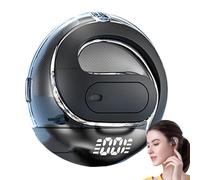Ear-Hook Headphones | Wireless Bluetoothh Earbuds Deep Bass Running Lightweight Portable Open-Ear Design | Non-In-Ear Sports Headset Streets Subways Planes Schools Trains
