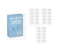 Ear Lobe Tape/Invisible Ear Lobe Support Patch for Pierced Ears - Eliminates the Look of Torn or Stretched Piercings - Protects Healthy Ear Lobes from Tearing (Pack of 30), Small, EAR LOBE, Cats Eye,