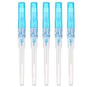 Ear Nose Piercing Needles -New Star Tattoo 5pcs 22G Gauge Piercing Needles IV Catheter Needles for Piercing Cleaned Body Tattoo Piercings Tool for Piercing Supplies Piercing Kit (22G)