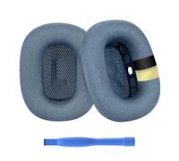 Ear Pads for AirPods Max - Mesh Fabric Cushions with Silicone Layer, Blue