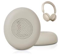 Ear Pads for Jabra Elite 45h - Replacement Ear Cushions for Evolve2 65 40 MS UC USB On-Ear Wireless Headphones - Protein Leather Memory Foam (Gold Beige)