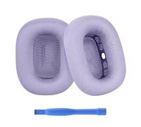 Ear Pads Replacement for AirPods Max Headphone by MMOBIEL - Mesh Fabric Ear Pad Cushions - Noise Isolation Earpads Replacement - Purple
