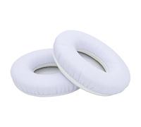 Ear Pads Replacement for Beats Dr. Dre Solo HD Wired/Solo 1.0 Wired Headphone by MMOBIEL - Memory Foam and Protein PU Ear Pad Cushions - On-Ear Earpads Replacement - White