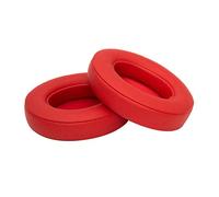 Ear Pads Replacement for Beats Studio 2, Studio 3 Wired/Wireless Headphone by MMOBIEL - Memory Foam Protein PU Ear Pad Cushions - Earpads Replacement - Red