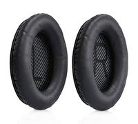 Ear Pads Replacement for Bose Quiet Comfort QC35 / 35ii QC25 QC15 QC2 Ae2 Ae2i Ae2w SoundTrue AEII SoundLink AEII Headphone by MMOBIEL - Isolation Memory Foam Cushions - Earpads Replacement - Black