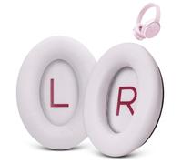 Ear Pads Replacement for Bose QuietComfort 45 (QC45) - GEVO Earpad Cushions for QuietComfort SE (QC SE) Wireless Over-Ear Headphones with Protein Leather Noise Isolation Memory Foam - Petal Pink