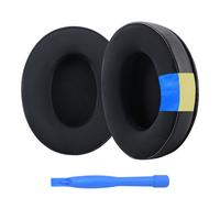 MMOBIEL Ear Pads Replacement for HyperX Cloud Alpha, Alpha S, Pro, 3, III, 2, II, 1, CloudX, CloudX Stinger, Flight, Chat, Flight Stinger Core, Mix, Orbit S - Memory Foam, Ice Silk Fabric - Black