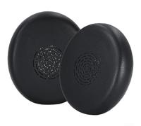 Ear Pads Replacement for Jabra Engage 50 II and 40 Cable Headsets, Soft PU Leather Headphones Earpads Black, Easy Replacement for Better Comfort (Pack of 2) (B)