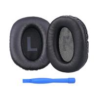 Ear Pads Replacement for Logitech G Pro, G Pro X, G Pro X 2, G Pro X SE Headphones by MMOBIEL - Memory Foam and Protein PU Ear Pad Cushions - Noise Isolation Earpads Replacement - Black