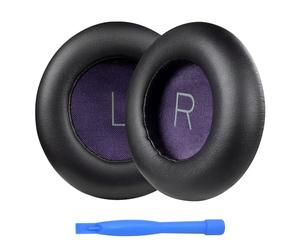 Ear Pads Replacement for Plantronics BackBeat PRO 1 Headset by MMOBIEL - Protein PU Ear Pad Cushions - Earpads Replacement - Black
