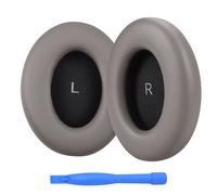 MMOBIEL Ear Pads Replacement for Sennheiser Momentum 4 Wireless Over-Ear Headphones Memory Foam and Protein PU Ear Pad Cushions - Noise Isolation Earpads Replacement - Brown