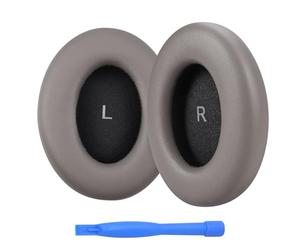 Ear Pads Replacement for Sennheiser Momentum 4 Wireless Over-Ear Headphones by MMOBIEL - Memory Foam and Protein PU Ear Pad Cushions - Noise Isolation Earpads Replacement - Brown