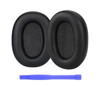 Ear Pads Replacement for Sony WH-1000XM6 - Memory Foam & Protein PU - Black