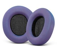 Ear Pads Replacement for SteelSeries Arctis Nova - Magic Mesh Fabric Earpads for Arctis Nova Pro Wired, Nova 1, 3, 4, 5, 7 Headphones - Made by GEVO Cushions with High-Density Foam - Purple