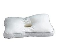 Ear Pain Relief Pillow for Side Sleepers - Memory Foam Pillow with Ear Hole, Neck Stenosis Support, Travel-Friendly Design