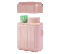 Ear Piercing Cleaner Kit, 240Pcs Disposable Floss with 15ml Rose Cleaning Solution for Women Men Hygiene Care(A)