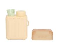 Ear Piercing Cleaner Set, Ear Piercing Cleaning Solution Ear Piercing Solution Ear Hole Floss with 10ml Cleaning Solution Earrings Hole Cleaner for Girls Women (Mint Fragrance