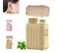 Ear Piercing Cleaning kit, Anti-Clogging Cleaning kit, Disposable After-Care Cleaner, containing 240 Dental Floss and 10 ml Cleaning Solution, Ear Piercing After-Care Cleaning kit