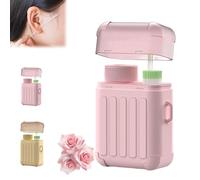 Ear Piercing Cleaning kit, Anti-Clogging Cleaning kit, Disposable After-Care Cleaner, containing 240 Dental Floss and 10 ml Cleaning Solution, Ear Piercing After-Care Cleaning kit