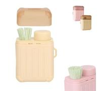 Ear Piercing Cleaning Kit, Ear Hole Ear Care Kit, Earrings Hole Cleaner, Disposable Aftercare Cleaner, with 240pcs Ear Piercing Hole Cleaner Floss & 10ml Cleaning Solution for Women Men (Mint)