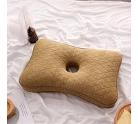 Ear Piercing Pillow for Side Sleepers - Single-Hole Design for Ear Pain Relief Pressure Sores & Comfort - 54x33cm Ideal for Post-Piercing Recovery & Sleeping Comfort