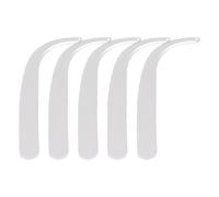 Ear Piercing Try On Stick - 5pcs Acrylic Display Prop, Curved Design For Realistic Earring Simulation, Lightweight And Reusable, Clear Surface For Jewelry Displaying, Easy To Use | Practical Testing