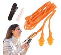 Ear Plug Headphones for Work,100dB Noise Blocking Ear Plugs - 100dB with Clips Noise Cancelling Headphones Labor Protection for Construction Site Factory Noisy Environment Meetings