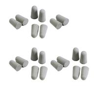 Ear Plugs,20PCS/10 Pairs Comfort Earplug Noise Reduction Foam Soft Ear Plugs Noise Reduction Tapered Earplugs Protective for Sleep Travel(Grey)