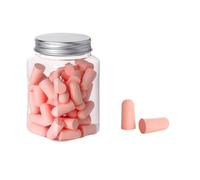 Ear Plugs 24/60/120Pcs Soft Sponge for Sleeping Travel Noise Reduction Rate 35.5db Sound Insulation(Light Grey)