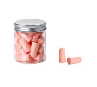 Ear Plugs 24/60/120Pcs Soft Sponge for Sleeping Travel Noise Reduction Rate 35.5db Sound Insulation(Burgundy)