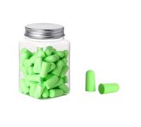 Ear Plugs 24/60/120Pcs Soft Sponge for Sleeping Travel Noise Reduction Rate 35.5db Sound Insulation(Clear)