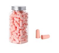 Ear Plugs 24/60/120Pcs Soft Sponge for Sleeping Travel Noise Reduction Rate 35.5db Sound Insulation(Black)