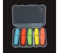 Ear Plugs,5 Pairs Resuable Earplugs Noise Cancelling Ear Plug for Hearing Protection Sleeping Travel Concerts Studying Work Loud Noise Snoring(Foam Ear Plugs)