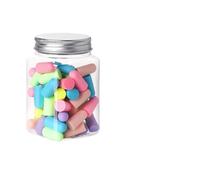 Ear Plugs 60/120 Pcs Noise Reduction Protection Sound Insulation Foam Soft Sleep Cancelling Anti Bruit(60pcs-Mixed)