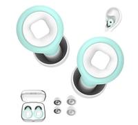 Ear Plugs for Noise Cancelling,Reusable Silicone Ear Plugs for Sleep,Concerts,Work, Study,Motorcycles and Travel (B)