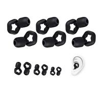 Ear Plugs for Sleep, 3 Pairs(S/M/L) Noise Cancelling Ear Plugs, Hearing Protection EarPlugs for Noise Reduction 35dB, Comfortable Silicone Earplugs for Sleep, Focus, Concerts, Study, Travel